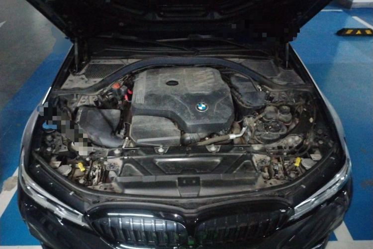 Used BMW 3 Series 2021 325Li M Sport Shadowline Package Engine Bay