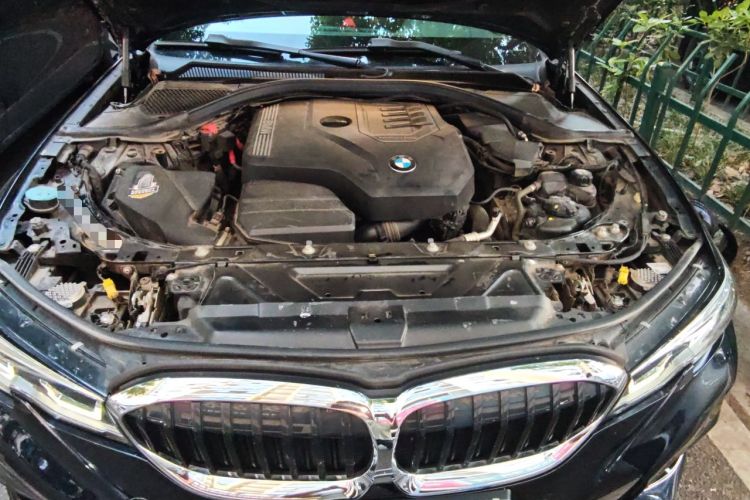 Used BMW 3 Series 2021 325Li M Sport Package Engine Bay