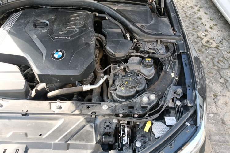 Used BMW 3 Series 2021 Second Facelift 330i M Sport Night Edition Package Engine Bay Left