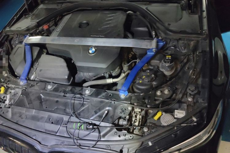 Used BMW 3 Series 2021 Second Facelift 330Li xDrive M Sport Night Edition Package Engine Bay Left