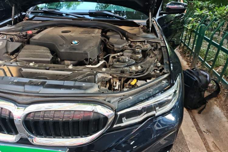 Used BMW 3 Series 2021 325Li M Sport Package Engine Bay Left