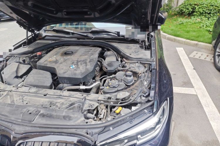 Used BMW 3 Series 2021 325i M Sport Night Edition package Engine Bay Left