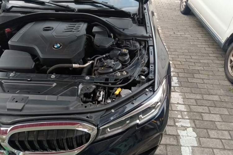 Used BMW 3 Series 2021 325Li M Sport Package Engine Bay Left