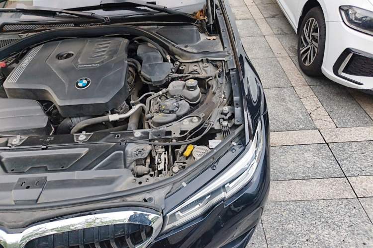 Used BMW 3 Series 2021 325Li M Sport Package Engine Bay Left