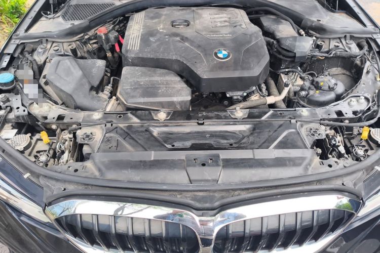 Used BMW 3 Series 2021 Second Facelift 325Li M Sport Package Engine Bay