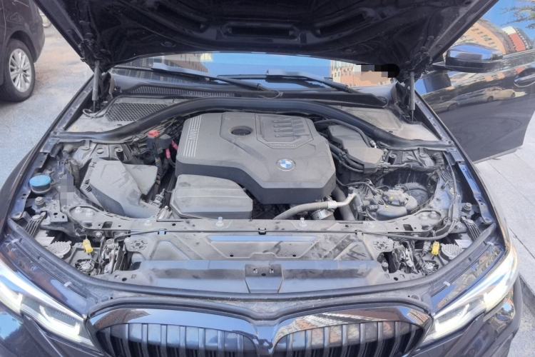 Used BMW 3 Series 2021 Second Facelift 325i M Sport Night Edition Package Engine Bay