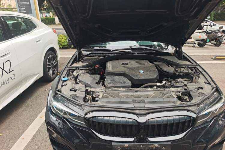 Used BMW 3 Series 2021 Second Facelift 325Li M Sport Night Edition Package Engine Bay Right