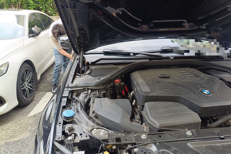 Used BMW 3 Series 2021 Second Facelift 325Li M Sport Night Edition Package Engine Bay Right