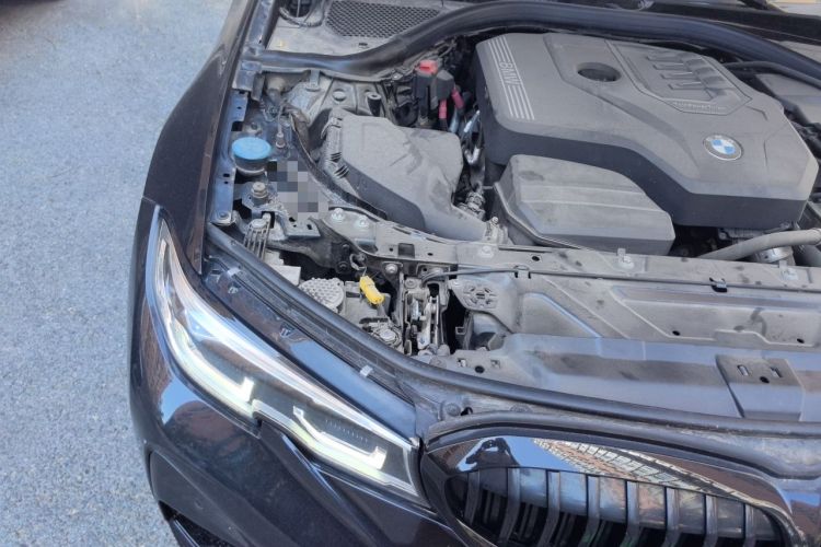 Used BMW 3 Series 2021 Second Facelift 325i M Sport Night Edition Package Engine Bay Right