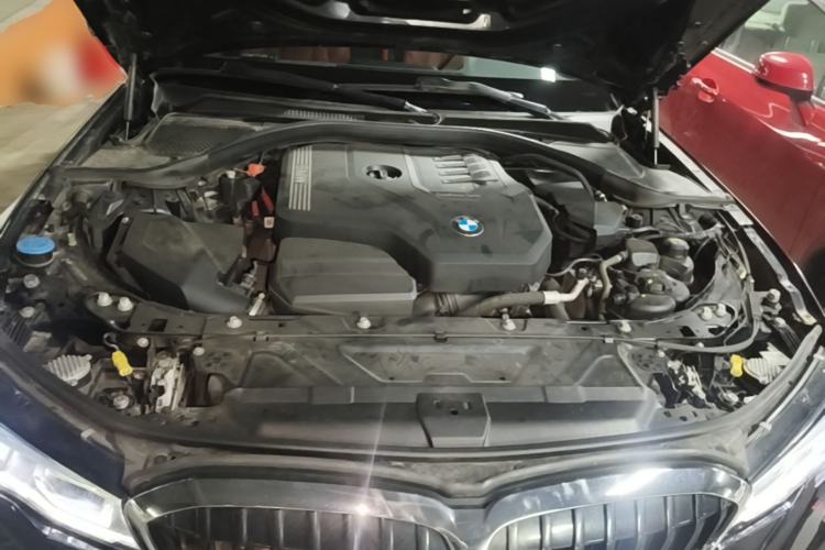Used BMW 3 Series 2021 325Li M Sport Package Engine Bay