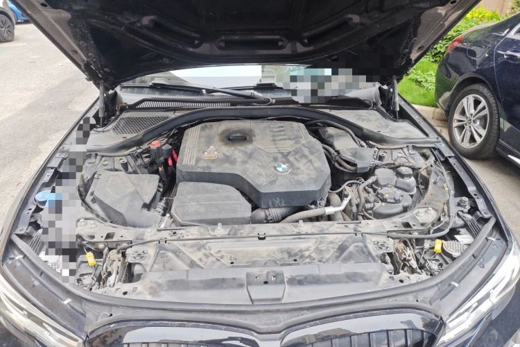 Used BMW 3 Series 2021 325i M Sport Night Edition package Engine Bay