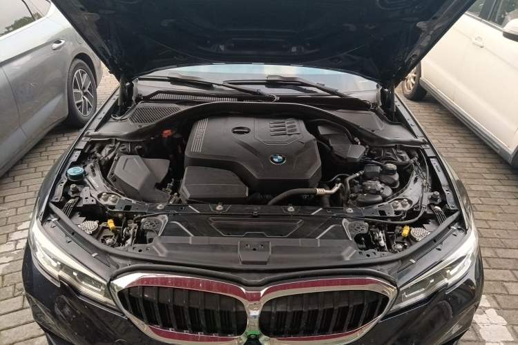 Used BMW 3 Series 2021 325Li M Sport Package Engine Bay
