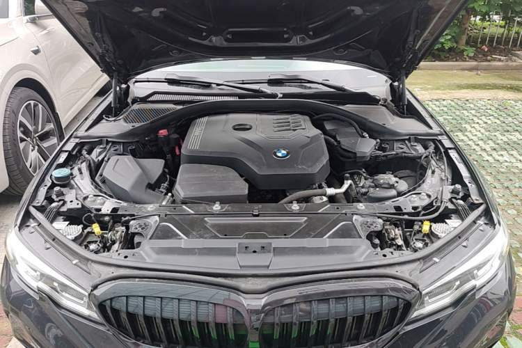 Used BMW 3 Series 2021 Second Facelift 325Li M Sport Night Edition Package Engine Bay