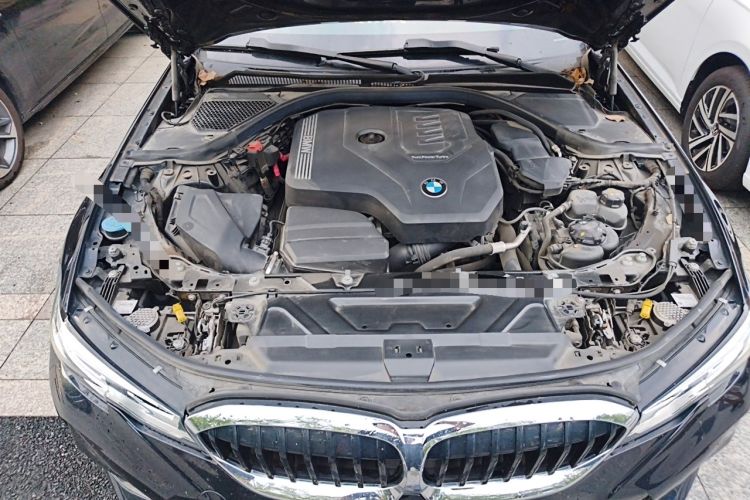Used BMW 3 Series 2021 325Li M Sport Package Engine Bay