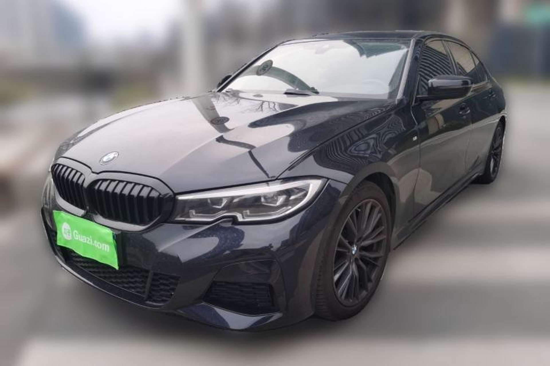 Used BMW 3 Series 2021 325Li M Sport Shadowline Package Front Left 45 Deg