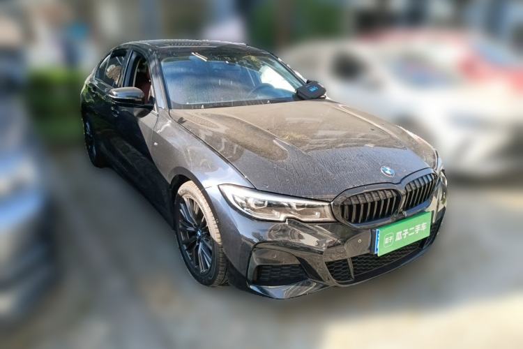 Used BMW 3 Series 2021 Second Facelift 330i M Sport Night Edition Package Front Right 45 Deg