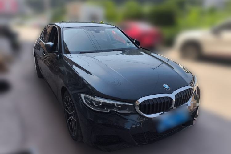 Used BMW 3 Series 2021 325Li M Sport Package Front Right 45 Deg