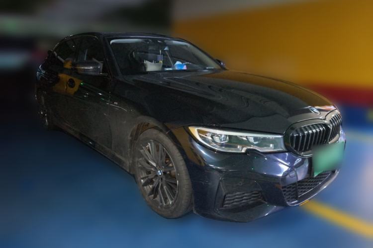 Used BMW 3 Series 2021 Facelifted 325Li M Sport Night Edition Package Front Right 45 Deg