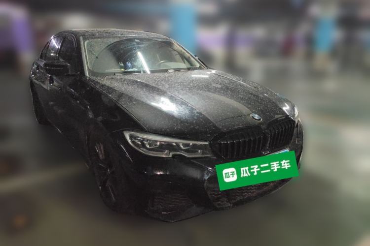 Used BMW 3 Series 2021 325Li M Sport Shadowline Package Front Right 45 Deg