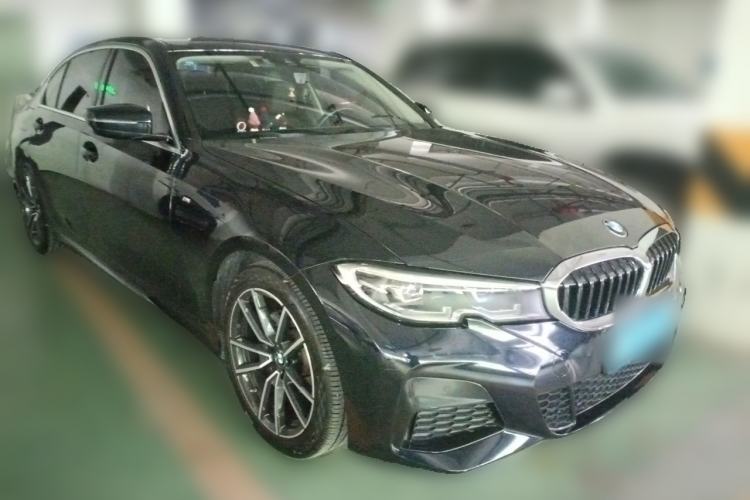 Used BMW 3 Series 2021 325Li M Sport Package Front Right 45 Deg