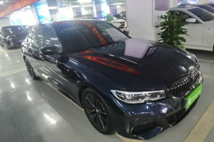 Used BMW 3 Series 2021 Facelifted 325Li M Sport Night Edition Package Front Right 45 Deg
