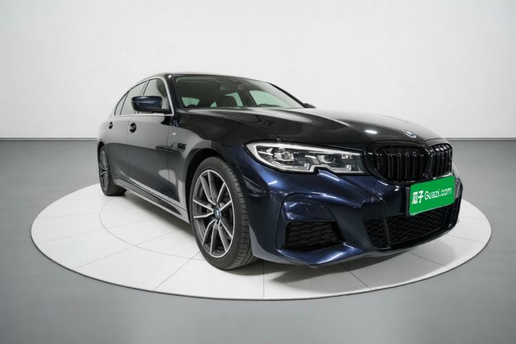 Used BMW 3 Series 2021 325Li M Sport Package Front Right 45 Deg