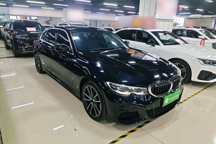 Used BMW 3 Series 2021 325Li xDrive M Sport Package Front Right 45 Deg