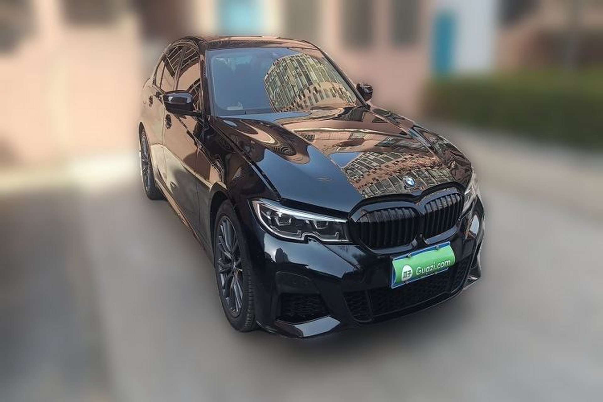 Used BMW 3 Series 2021 325i M Sport Night Edition package Front Right 45 Deg