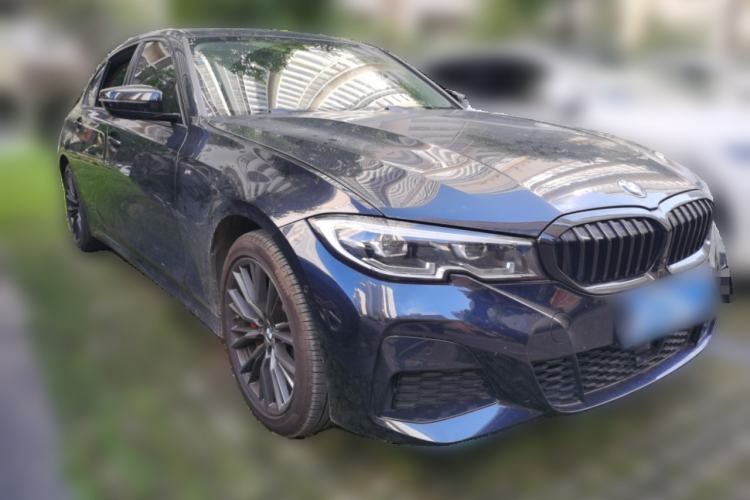 Used BMW 3 Series 2021 330Li xDrive M Sport Night Edition Front Right 45 Deg