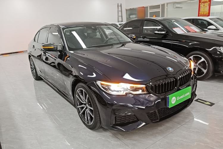 Used BMW 3 Series 2021 Second Facelift 325Li M Sport Package Front Right 45 Deg