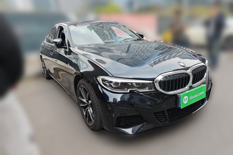 Used BMW 3 Series 2021 Second Facelift 325Li M Sport Package Front Right 45 Deg