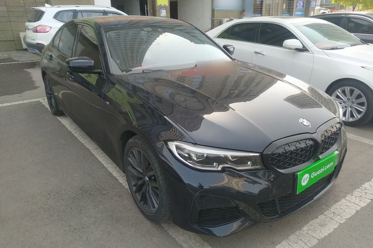 Used BMW 3 Series 2021 Second Facelift 325Li M Sport Package Front Right 45 Deg