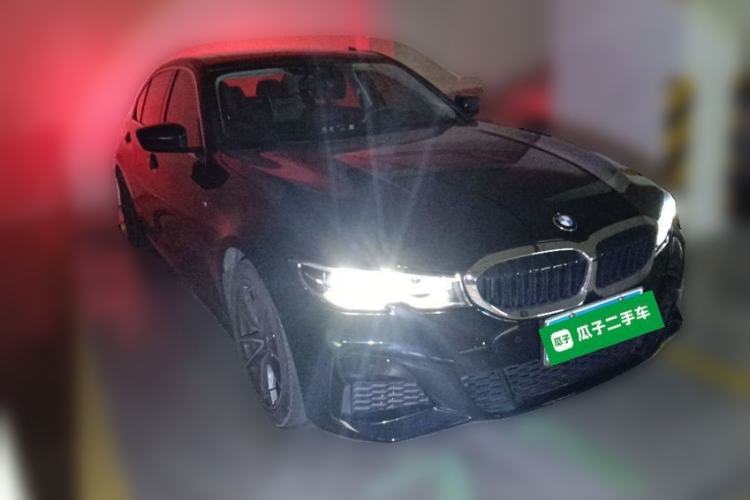 Used BMW 3 Series 2021 325Li M Sport Package Front Right 45 Deg