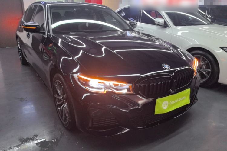 Used BMW 3 Series 2021 325Li M Sport Package Front Right 45 Deg