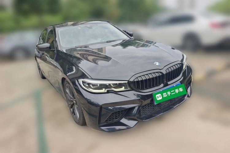 Used BMW 3 Series 2021 325Li M Sport Shadowline Package Front Right 45 Deg