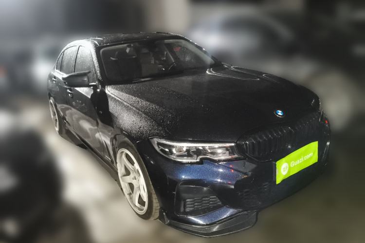 Used BMW 3 Series 2021 Second Facelift 320Li M Sport Package Front Right 45 Deg