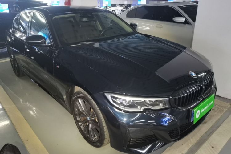 Used BMW 3 Series 2021 330i M Sport Night Edition Front Right 45 Deg