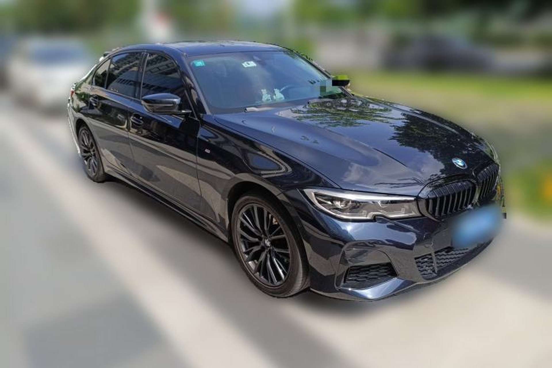 Used BMW 3 Series 2021 Facelifted 325Li M Sport Night Edition Package Front Right 45 Deg