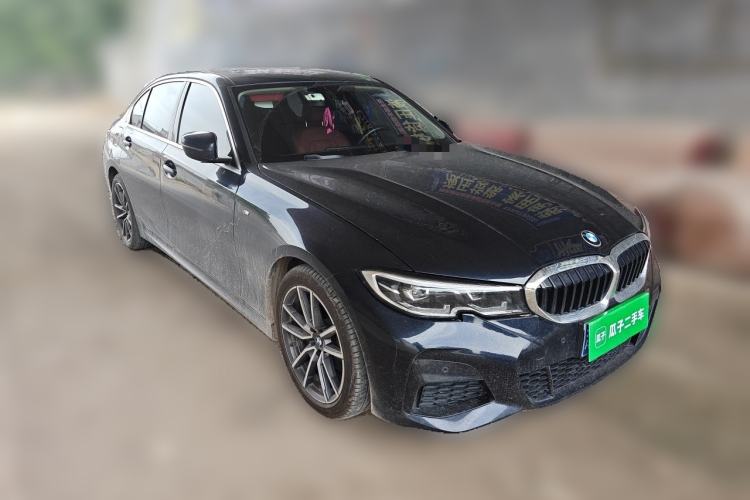 Used BMW 3 Series 2021 320Li M Sport Package Front Right 45 Deg