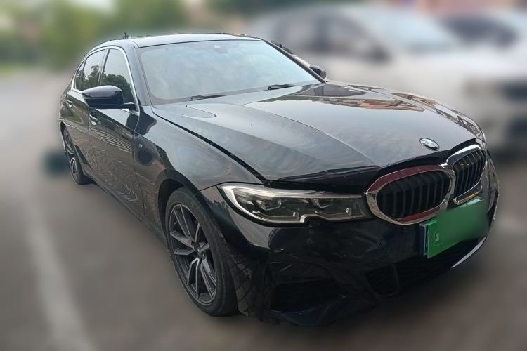 Used BMW 3 Series 2021 325Li M Sport Package Front Right 45 Deg