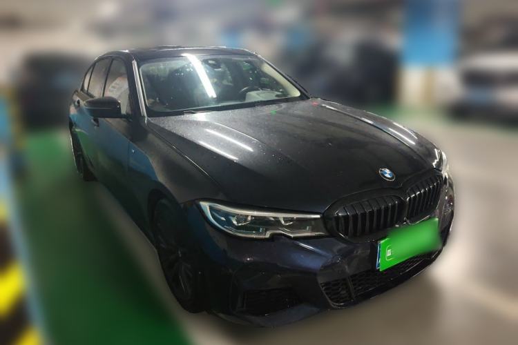 Used BMW 3 Series 2021 Second Facelift 325i M Sport Night Edition Package Front Right 45 Deg