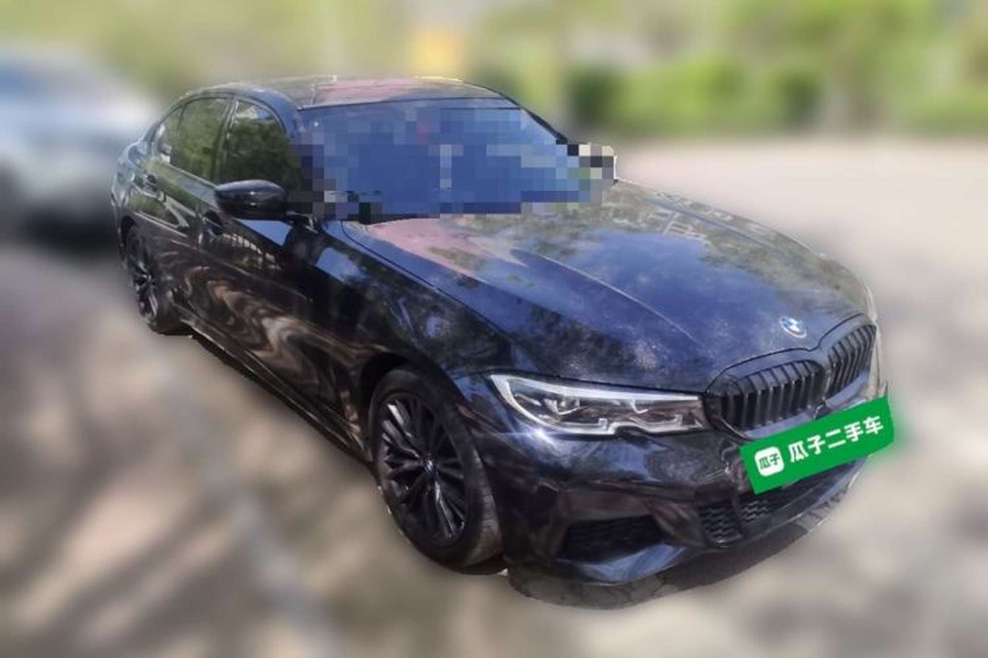 Used BMW 3 Series 2021 325i M Sport Night Edition package Front Right 45 Deg