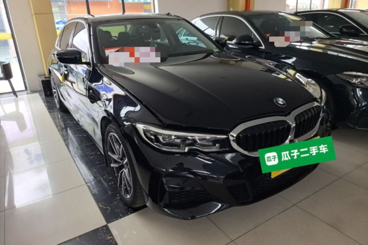Used BMW 3 Series 2021 320Li M Sport Package Front Right 45 Deg