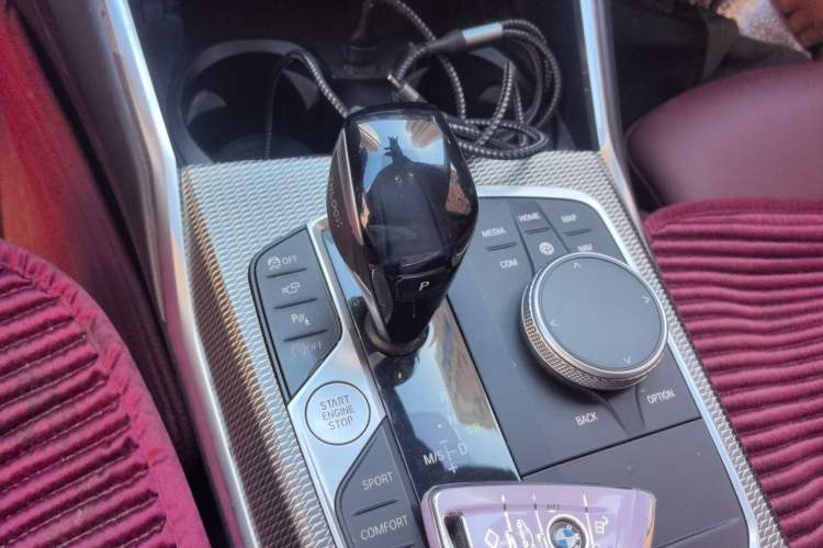 Used BMW 3 Series 2021 Second Facelift 325i M Sport Night Edition Package Gear Lever