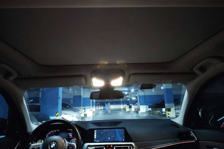 Used BMW 3 Series 2021 Second Facelift 325i M Sport Night Edition Package Headliner