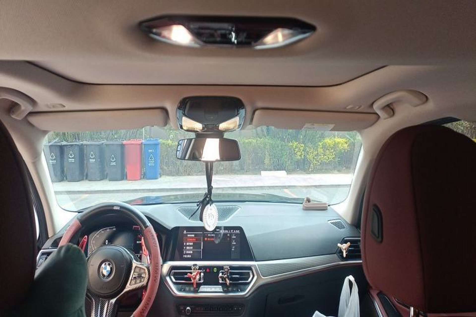 Used BMW 3 Series 2021 325i M Sport Night Edition package Headliner