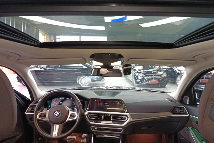 Used BMW 3 Series 2021 Second Facelift 325Li M Sport Night Edition Package Headliner
