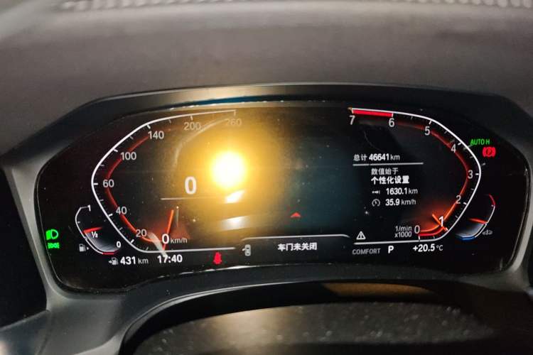 Used BMW 3 Series 2021 Restyled 325i M Sport Night Edition Package Instrument Cluster