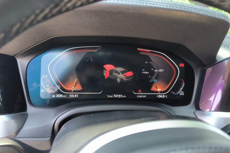 Used BMW 3 Series 2021 325Li M Sport Shadowline Package Instrument Cluster