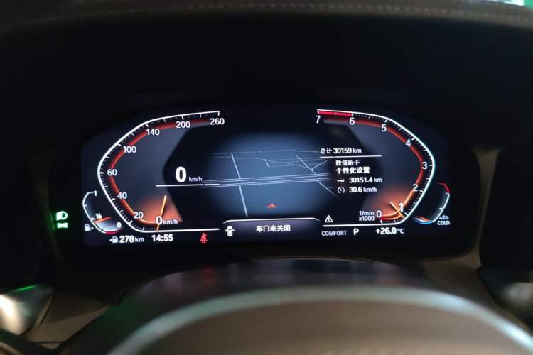 Used BMW 3 Series 2021 Restyled 325i M Sport Night Edition Package Instrument Cluster